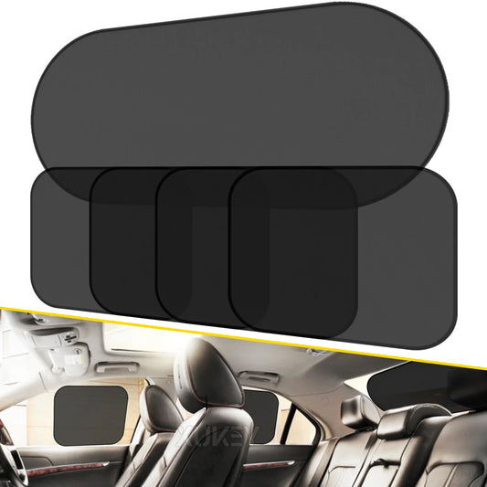 Car Side & Rear Window Sun Shades – UV & Heat Protection for Kids & Pets