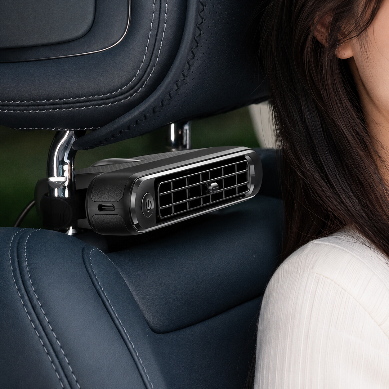 USB Car Headrest Fan