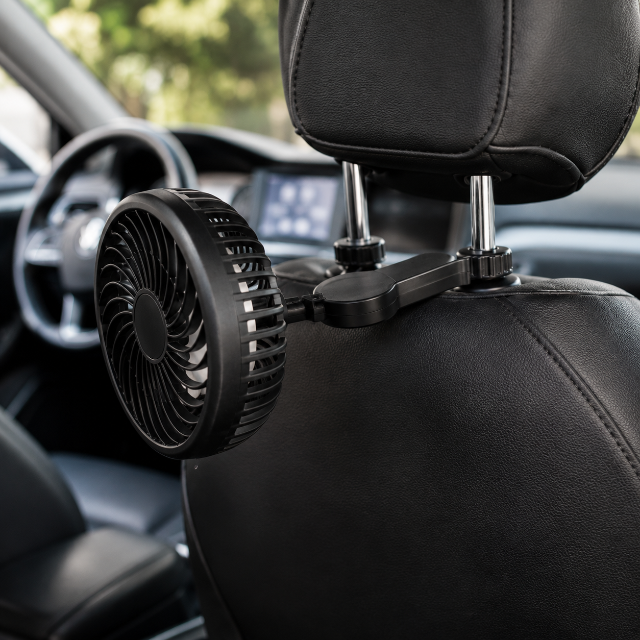 360° Clip-On Car Fan