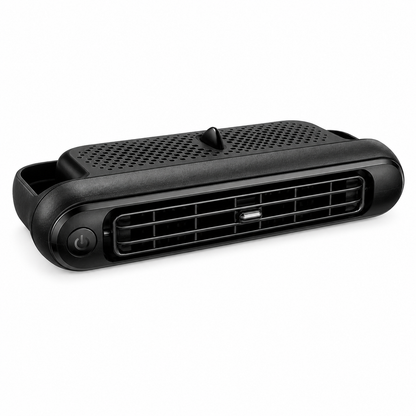 Car Headrest Fan – USB Rechargeable, 3-Speed Cooling for Front & Rear Seats